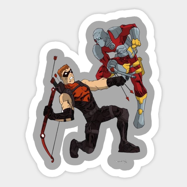 RED ARROW v.s. DEADSHOT Sticker by Young Justice Needs A Season 3